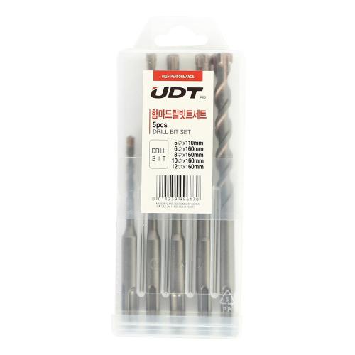 UDT FD-SET05A Hammer Drill Bit Hammer Drill Bit Set