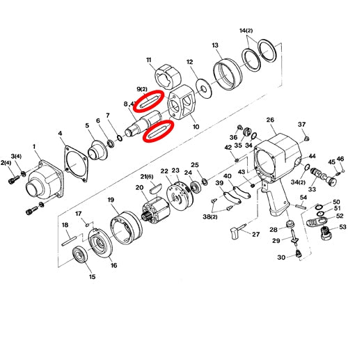 SP-1158 Parts Hammer Pin