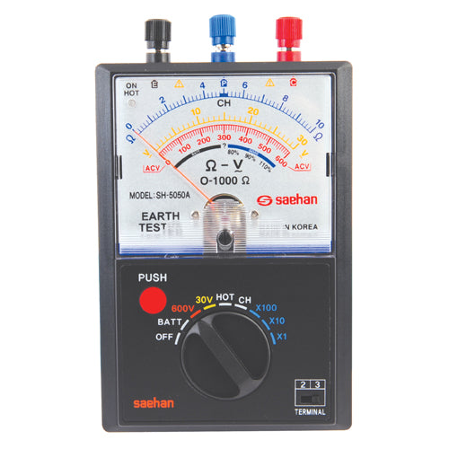 Saehan SH-5050A Ground Resistance Meter (Analog)