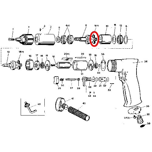 SP-1527 Parts Gear
