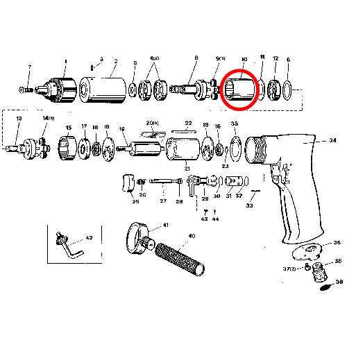 SP-1527 Parts Internal Gear
