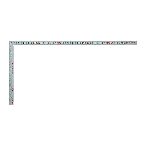 BlueTec BD-SQ500W Steel Ruler Woodworking Right Angle Square
