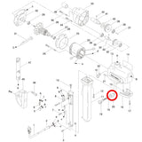 KEYANG '2100033 Spare Parts Brush Holder