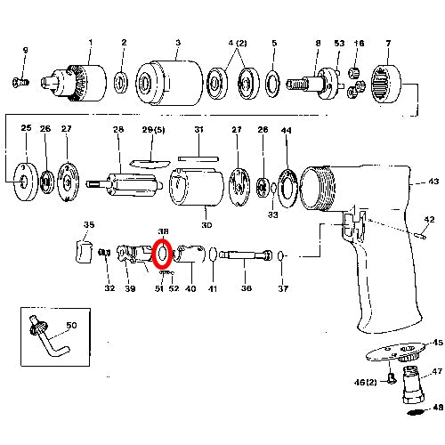 SP-1525 Parts O-ring