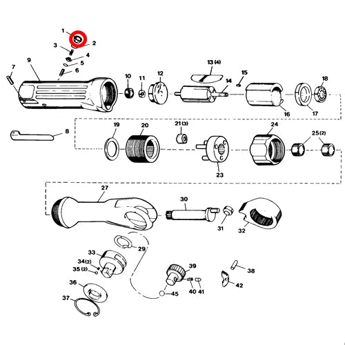 SP-1133SX-2 Parts Valve Screw