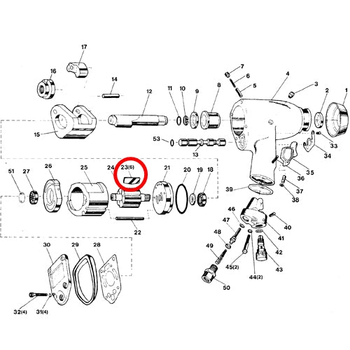 SP-1135B Parts Blade (1 Set/6EA)