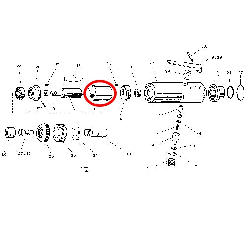 SP-1220 Parts Cylinder