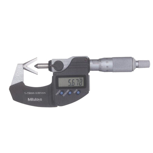 Mitutoyo 314-251-30 V Anvil Micrometer (Digimatic)