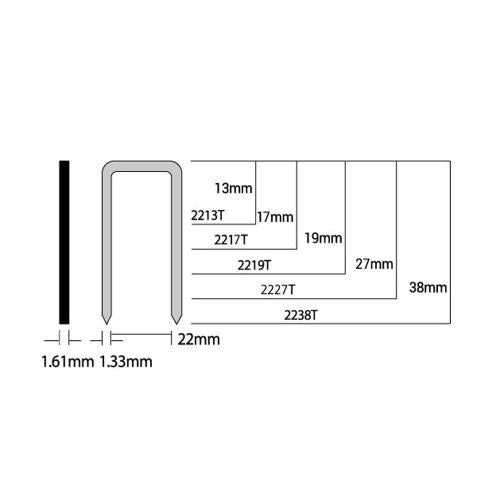 PEACE 2217T Tacker Pin