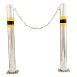 Korea International Safety 852-1794 Stainless Steel Barrier Post