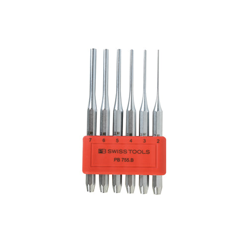 PB Swiss Tools 755B CN Pin Punch Set (Octagonal)