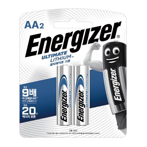 Energizer L92 BP2 Lithium Battery