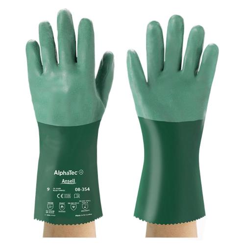 Ansell 8-354 Chemical-Resistant Gloves