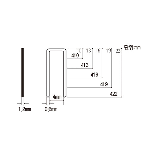 SMATO SM-410 Tacker Pin Tacker Pin
