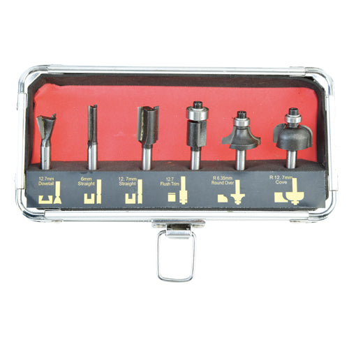 SMATO SM-TB606(6P) Router Bit Trimmer Bit Set