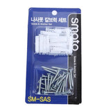 SMATO SM-SAS Nail & Screw Set Screw Nail Chisel Bracket Set