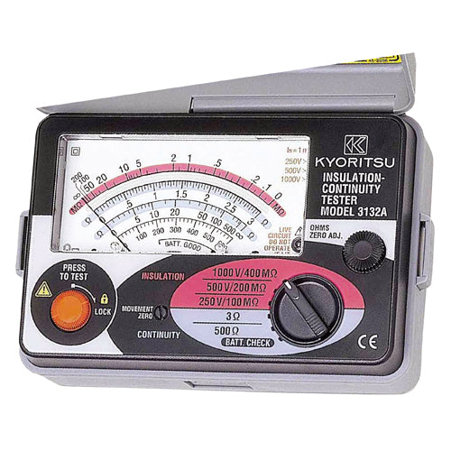 Kioritz 3132A Insulation Resistance Meter (Analog)