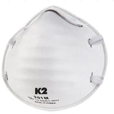 K2 Safety KM-201 Disposable Dust Mask with Face Seal