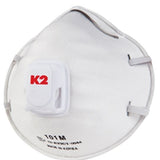 K2 Safety KM-101 Disposable Dust Mask with Face Seal