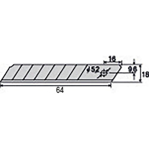 Seshin Buffalo SB-DB18 Utility Knife Blade