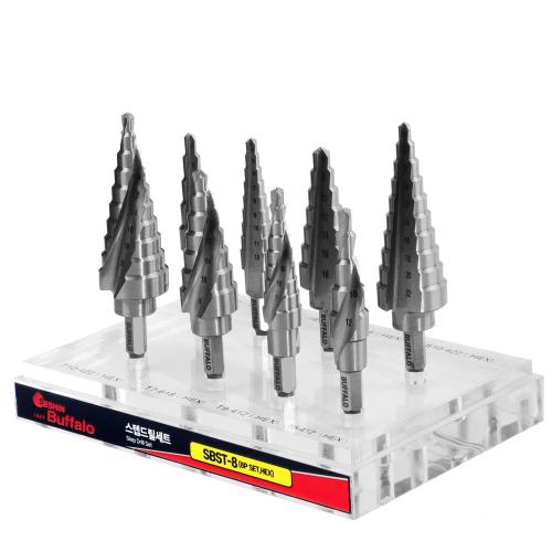 Seshin Buffalo SBST-8 Step Drill Step Drill Set