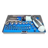 Seshin Buffalo SB-FHR38 Driver Ratchet Screwdriver Set
