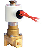KCC HPS102 2-Port Solenoid Valve - Brass Body