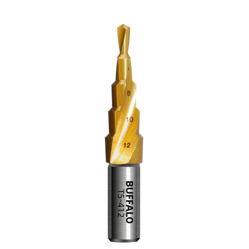 Seshin Buffalo T5-412 Step Drill Step Drill - Twist Type
