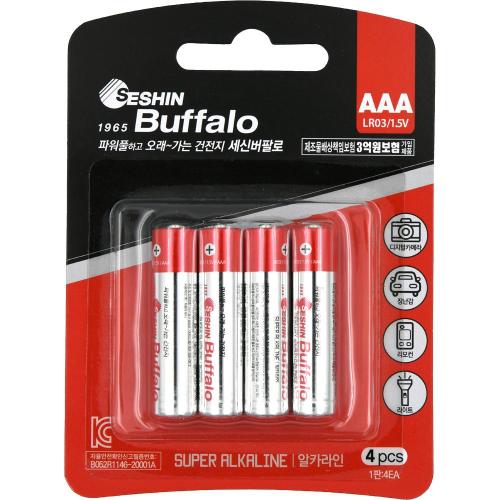 Seshin Buffalo 401-1703 LR03 Battery Battery (Alkaline)
