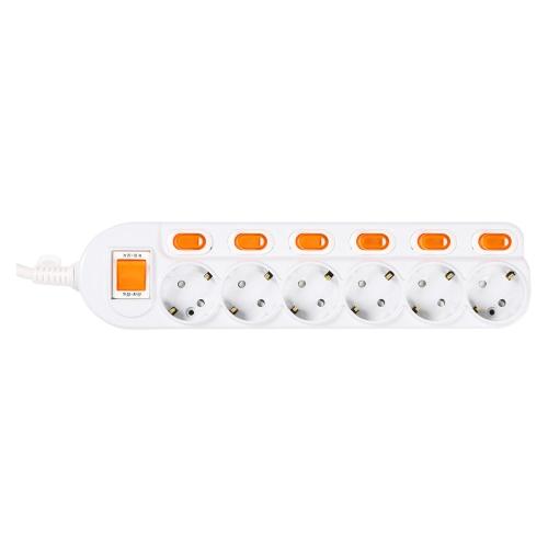Daehan E-Light DHM-SG6C Multi Cord (Individual Circuit Breaker Switch)