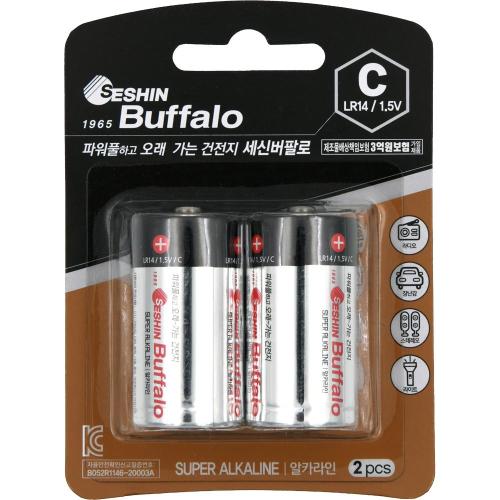 Seshin Buffalo LR14 Battery Battery (Alkaline)