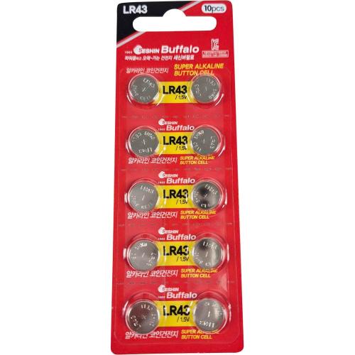 Seshin Buffalo LR43 Battery LR Battery