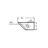 NT BC-400P Cutter Blade