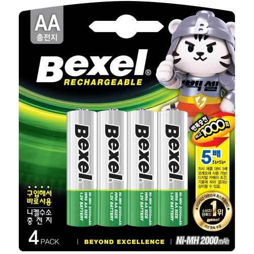 Bexel AA Rechargeable Battery (Eneloop)