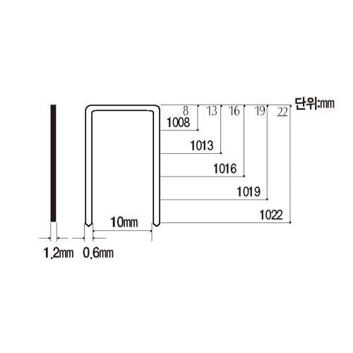 SMATO SM-1008 Tacker Pin Tacker Pin