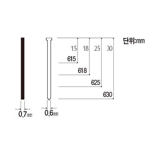 SMATO SM-615 Tacker Pin Thread Tack Pin