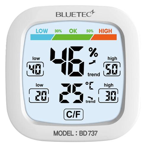 BlueTec BD-737 Thermometer Hygrothermograph
