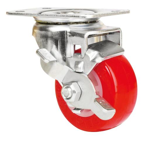 DAESIN CASTER DS1020PUP Light-Duty Caster (Swivel + Brake)