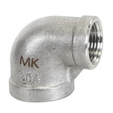 MK 1208816 Stainless Steel Threaded Elbow 45°