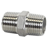 MK 1208604 Stainless Steel Threaded Hexagonal Nipple