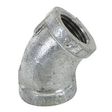 Taebaek Metal 805-2364 White Brass Elbow 45°
