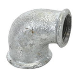 Taebaek Metal 805-2434 White Brass Two-Way Elbow