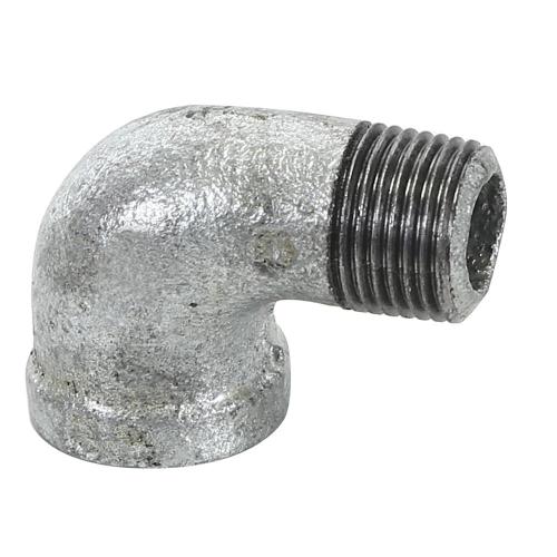 Taebaek Metal 805-2489 White Threaded Female/Male Elbow