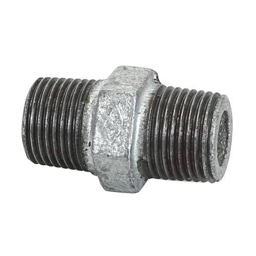 Taebaek Metal 805-3187 White Brass Hex Nipple