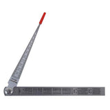 BlueTec BD-700S Steel Ruler Taper Gauge Set