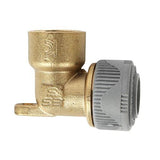 Taebaek Metal 805-7004 PB Brass Fitting - Faucet Elbow
