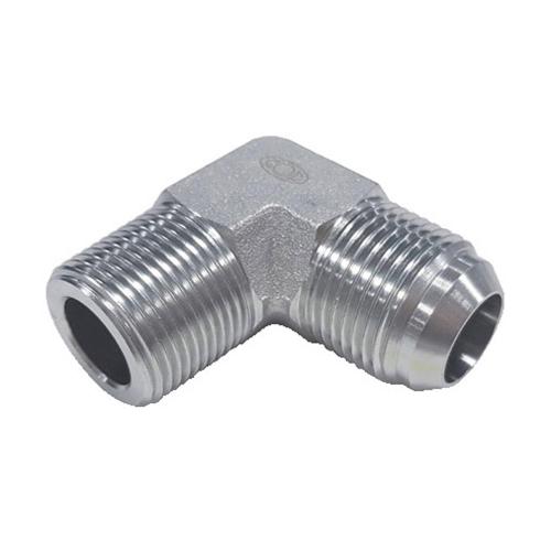 Sangah TELA R1/8-U7/16 Steel Nipple Elbow (PT+UNF)