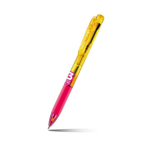 Monami 184-5659 Flip3 Fluorescent Ballpoint Pen