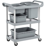 SMATO AF08185 Cleaning Plastic Cart