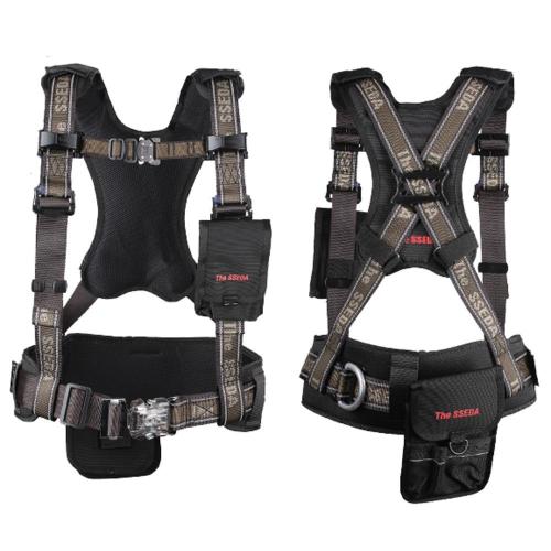 Hard Hats &amp; Safety Belts | Korean source | MRO | Seongan Save 13-0038 Upper Body Safety Harness - Advanced